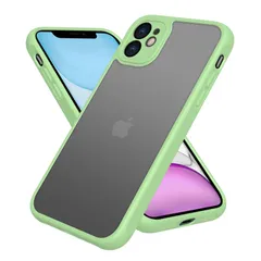 【在庫処分】耐衝撃 iPhone 11 11 ケース 指紋防止 アイフォン 11 ケース カバー 米軍MIL規格 iPhone 11 iPhone 用 ケース カバー 黄変防止 半透明 スマホケース iphone 11 6.1インチ 背面マット 対応 PinL