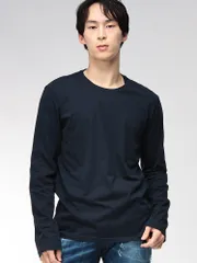 EMPORIO ARMANI (エンポリオアルマーニ) イーグルロゴ クルーネック 長袖 アンダーTシャツ