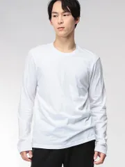 EMPORIO ARMANI (エンポリオアルマーニ) イーグルロゴ クルーネック 長袖 アンダーTシャツ