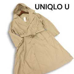 【新品 23AW】 UNIQLO U ユニクロ ユー ルメール 通年★ フーデッド ロング コート Sz.L レディース 未使用