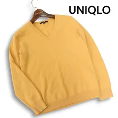 UNIQLO ユニクロ 秋冬 高級 カシミヤ100%★ Vネック セーター ニット Sz.M レディース