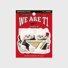 T1 ティーワン アップアップ フェイカー チチ リムーバブル ステッカー