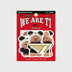 T1 T1 アプアプ ケリア コービー リムーバブル ステッカー