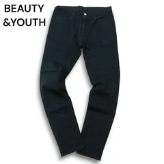 BEAUTY&YOUTH ユナイテッドアローズ 通年 ストレッチ★ スキニー デニム パンツ ジーンズ Sz.32 メンズ 黒