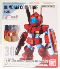 バンダイ FW GUNDAM CONVERGE #26 26 ジム・キャノン[レッド・ヘッド](不死身の第4小隊機仕様)