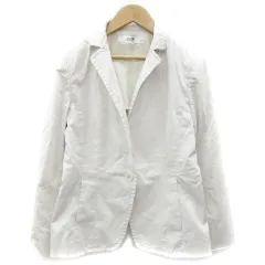 23区 オンワード樫山 テーラードジャケット ミドル丈 シングルボタン 40 L ベージュ /YM23