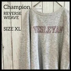 【稀少美品】80sチャンピオン トリコタグ リバースウィーブ ウェズリアン