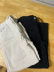 ZARAコーデュロイパンツ (1+1)