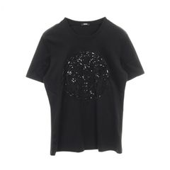 VERSACEヴェルサーチェ ドルマンスリーブ メデューサピン ロゴTシャツ