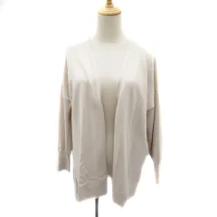 ドレスキップ DRESKIP カーディガン ミドル丈 前開き F ライトベージュ /YK15