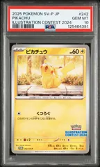 50枚超え　54枚　ピカチュウ 2024 242 ポケモンイラストレーション Pikachu 242 Sv-P Promotional Cards Regular (Japanese) for sale