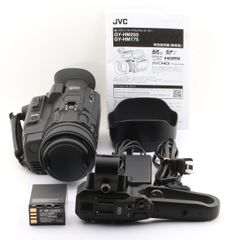JVC GY-HM280業務用ビデオカメラ AZDENマイク バッテリー5個付き 
