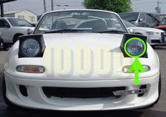 マツダロードスター nc1前期純正ヘッドライト　ハロゲンタイプ 加工品左右セット マツダロードスター nc前期純正ヘッドライト ハロゲンタイプ 加工品