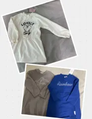 ユア/新品 110: 起毛 ONE PIECE/ロングTシャツ まとめ