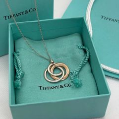 ☆美品☆ティファニー ルベドメタル 3連 インターロッキング