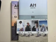 SEVENTEEN アルバム AL1 03 13 ディエイト(THE 8) バーノン(VERNON・チェハンソル) ドギョム(DK) ジョンハン(JEONGHAN) トレカ