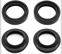 ★フロントフォーク オイルシール ダストシール 4個 セット 31*43*10.5mm ガード ガスケット オートバイ バイク用 修理 補修 汎用