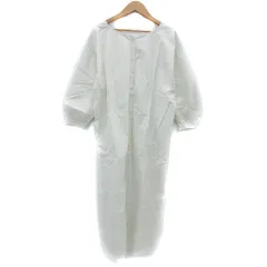 スタディオクリップ Studio Clip 2wayタックワンピース ロング丈 長袖 ストライプ柄 F ミントグリーン /YM25