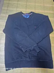 トミーヒルフィガー ブラック スウェット