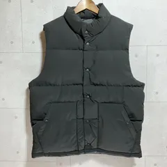 GU ジーユー ヒートパテッドベスト 中綿ベスト アウター L ダウン ブラック 黒 メンズ SG366-10