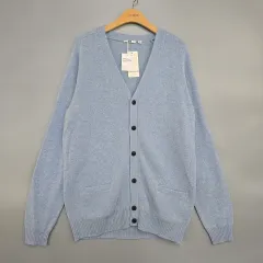 未使用新品)ユニクロ(UNIQLO) ラムウール カーディガン XL