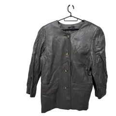 【美品】Leilian レリアン ウィメンズ レジャージャケット グレー 15サイズ B12