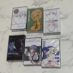 【6個セット】新品未開封 6テープ収録  未開封6本組 EVANGELION FINALLY エヴァンゲリオン FINALLY  「シン・エヴァンゲリオン」EVANGELION FINALLY 「One Last Kiss」カセットテープ 完全セット