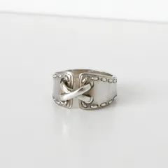 エルメス ヴィンテージ メキシコ コルセット シルバー925 指輪 リング 51サイズ / 10号