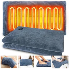 2025新登場 ホットマット 防寒対策 USB給電式 電気ホットマット 一人用 節電 湯たんぽ 無水式 1.5M延長コード付属 省エネ 3段階温度調整 電気マットミニホットカーペットお腹 ヒーター キャンプ 暖房器具 軽量 丸洗い可能 持ち歩く 背中/指先 1