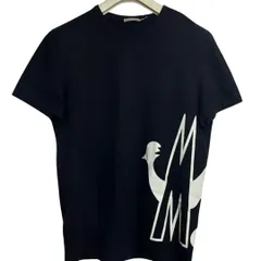 MONCLER/XL /ブラック /ロゴプリントTシャツ