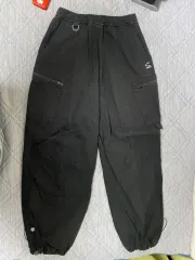 ミスチーフ バギー カーゴ パンツ ブラック S