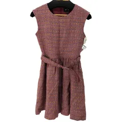 トゥービーバイアニエスベー To b. by agnes b. ベルト付 刺繍 ミニワンピース レディース EUR：38 