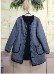 裏地起毛 チェック柄 ジャケット