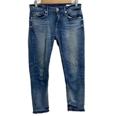 upper hights(アッパーハイツ) ジーンズ サイズ23 レディース - ブルー フルレングス/ダメージ加工