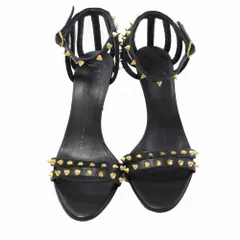 Giuseppe Zanotti Design ジュゼッペザノッティ スタッズ ハイヒール サンダル アンクルストラップ サイズ24cm レディース 【中古】