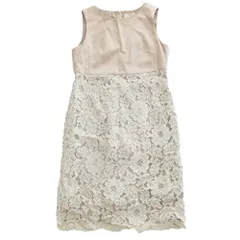 Grace Class グレースクラス グレースコンチネンタル リバーレース切替ワンピース ノースリーブ サイズS レディース 【中古】