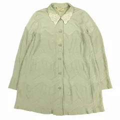 大きいサイズ インポートロッサ アルバロッサ　アルパカ コート レース wnc アルバロッサ ALBA ROSSA コート 42 薄ピンク ファー付き アンゴラ