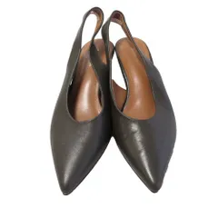 IENA SLOBE スローブイエナ パンプス スリングバック シューズ 23-093-913-0029-30 サイズ23cm ブラウン レディース 【中古】