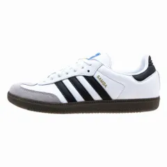 未使用品 adidas アディダス オリジナルス スニーカー シューズ SAMBA OG サンバ B75806 サイズ29cm ホワイト グレー メンズ 【中古】