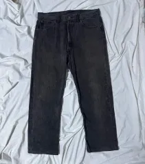 90s USA リーバイス 501 ブラックデニムパンツ