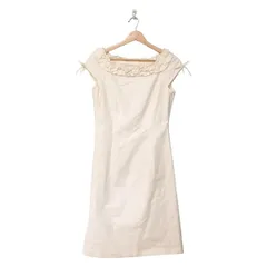 極美品♡Reneルネ♡リボン付き ワンピースベージュ 38 （36 2025年最新】ルネ rene ワンピースの人気アイテム - メルカリ