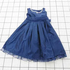 ◇ Θ 【キャサリンコテージ Catherine Cottage】PC346 ネイビー系 キッズドレス 140サイズ E  【1510230001702】