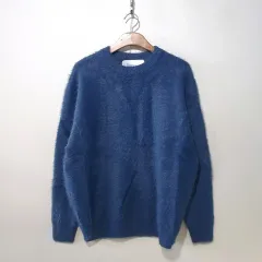 FW新作) ニューアンゴラ ラウンドニット 4color M L