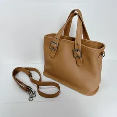 希少　オールドコーチ　COACH コーチ　ベージュ　バッグ　2way ショルダーバッグ　ハンドバッグ　大容量　中古品　小傷あり　管理番号KKVNRA4311