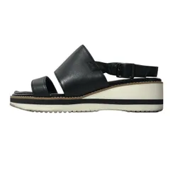 DIANA(ダイアナ) サンダル 24 1/2 レディース - 黒 レザー