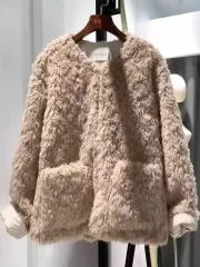 レディース ボア ジャケット アウター