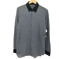 カズユキクマガイアタッチメント KAZUYUKI KUMAGAI ATTACHMENT Ry/Co/Wo強撚シャンブレー 長袖シャツ メンズ JPN：2 