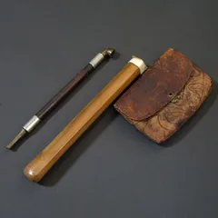 【提物】煙管 煙草入れ 煙草入れ 骨董 喫煙具 時代物　木製提物 提物】煙管 煙草入れ 煙草入れ 骨董 喫煙具 時代物 木製提物 時代物