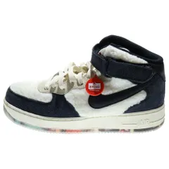 NIKE (ナイキ) AIR FORCE 1 MID 07 PREMIUM エアフォース1 プレミアム ココナッツ ミドルカットスニーカー シューズ ホワイト/グレー US10.5/28.5cm DO2123-113