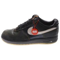 NIKE (ナイキ) Air Force 1 Low DJ Premier 395178-001 エアフォース1 ロー DJ プレミア ローカットスニーカー ブラック US10/28cm
